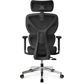 Крісло Mealux D1 Air Fabric Black (арт. HF-D1 F/B) - Pampik - 5