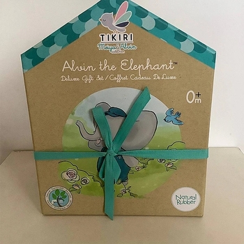 Игровой набор Tikiri 78101: комфортер и книжечка, каучук, синий (37435) - Pampik - 6