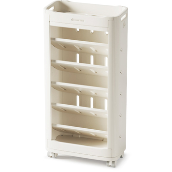 Стелаж Mealux Brooks White (арт. KD-E041 White) - Pampik