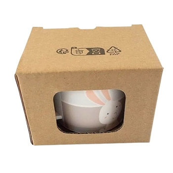 Чашка поилка пластмассовая Sigikid Зайчонок, бежевый (25401/38286) - Pampik - 5