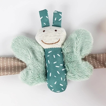 М'яка іграшка-розтяжка на коляску Sigikid Метелики, 46 см (43225/38279) - Pampik - 2