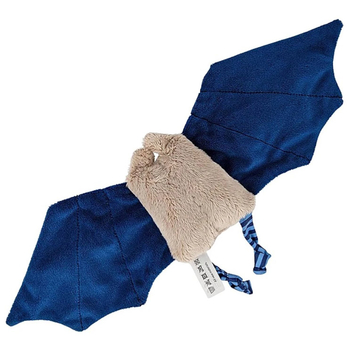 М'яка іграшка-комфортер Sigikid Кажан, 17 см, блакитний (41099/36999) - Pampik - 7