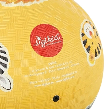 Мяч Sigikid Животные, 17 см, желтый (42409/38284) - Pampik - 3