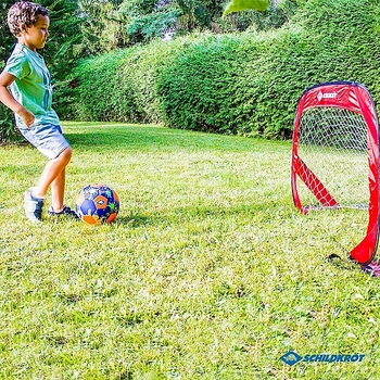 Ворота для футболу Schildkrot, складні, 120х80 см, червоний (970988/23236) - Pampik - 3