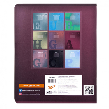 Тетрадь предметная YES Fusion Алгебра А5, 48 страниц (767442) - Pampik - 5