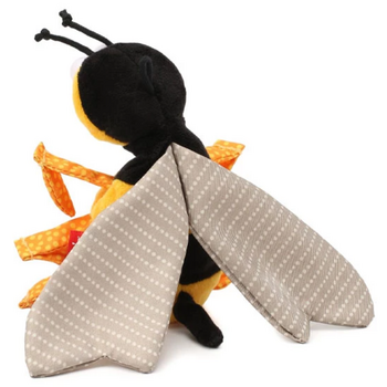 Мягкая погремушка Sigikid Пчелка, 14 см (39208/37022) - Pampik - 3