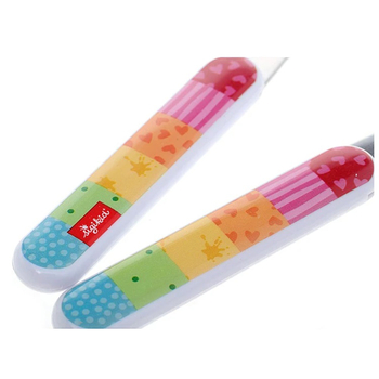 Набор столовых приборов Sigikid ложка и вилка, яркий (24870/37025) - Pampik - 4