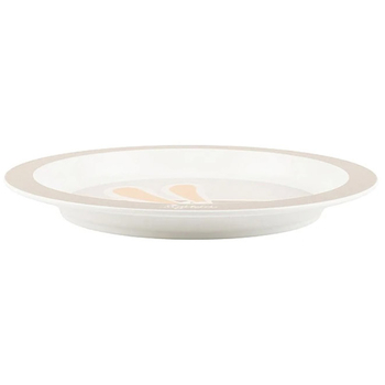 Тарілка плоска пластмасова Sigikid Зайченя, бежевий (25399/38288) - Pampik - 3