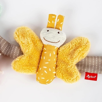 М'яка іграшка-розтяжка на коляску Sigikid Метелики, 46 см (43225/38279) - Pampik - 4