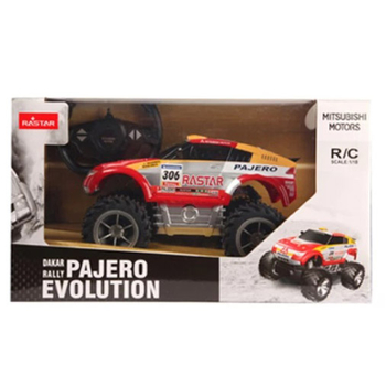 Радіокерована машина Rastar Pajero, 25 см, червоний (20100/33217) - Pampik - 5