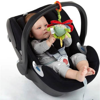 М'яка іграшка-брязкальце Sigikid Метелик, салатовий (42206/37008) - Pampik - 4