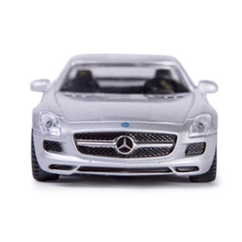 Машинка Rastar Mercedes SLS, метал, 11 см, сріблястий (58100/33192) - Pampik - 3