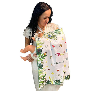 Пеленка для кормления Moulin Roty NL Baby, с чехлом, 60х80 см (29094) - Pampik - 6