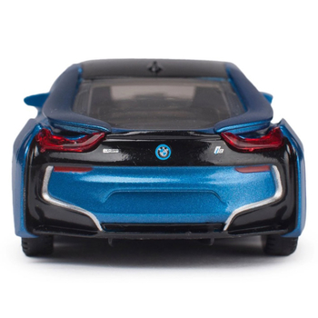Машинка Rastar BMW i8, метал, 11 см, колір в асортименті (58400/33188) - Pampik - 4