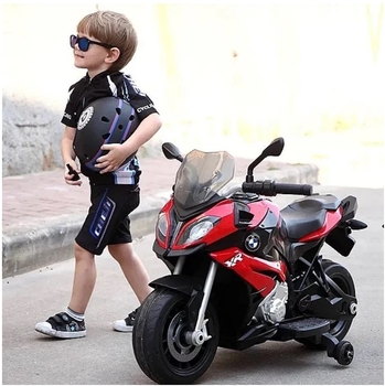 Каталка электрическая Rastar Мотоцикл BMW 3+, до 25 кг, красный (87700/33179) - Pampik - 8