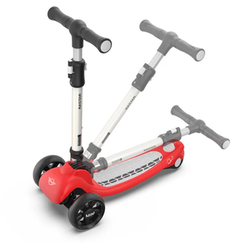 Самокат Rastar LED Mini 3+, до 50 кг, червоний (83800/36673) - Pampik - 4