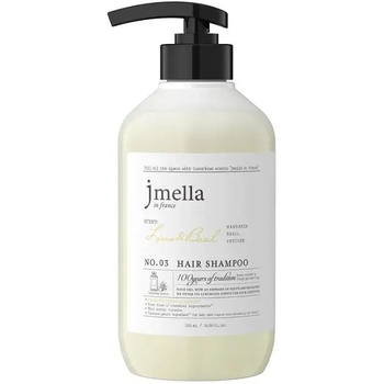 Шампунь Jmella In France Lime&Basil Shampoo парфумований, 500 мл - Pampik