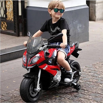 Каталка электрическая Rastar Мотоцикл BMW 3+, до 25 кг, красный (87700/33179) - Pampik - 7