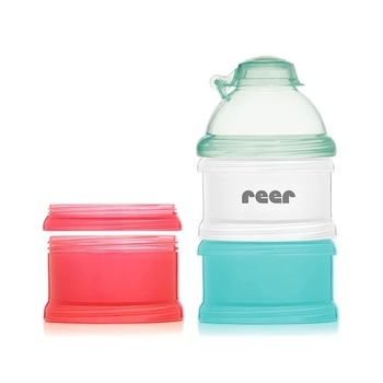 Контейнер для сухої суміші Reer, 3 відсіки, різнокольоровий (21012/32651) - Pampik - 3