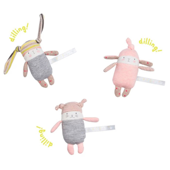 Брязкальце м'яке Moulin Roty, колір в асортименті (663000/29780) - Pampik - 2