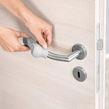 Захист та дверну ручку Reer, 2 шт., білий (71071/35176) - Pampik - 6