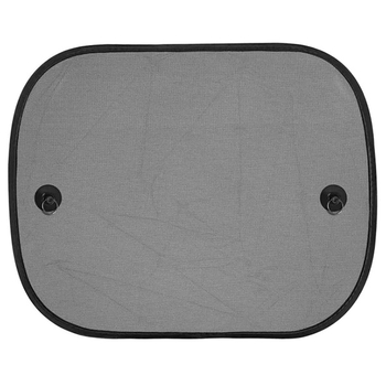 Сонцезахисна шторка Reer, 44х37 см, 2 шт., чорний (74117/32652) - Pampik