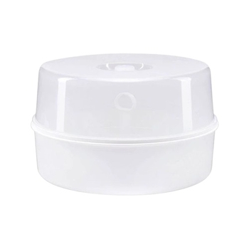 Паровий стерилізатор Reer для мікрохвильової печі, білий (3295.1/36184) - Pampik