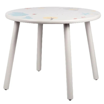 Стіл Moulin Roty, 63х53x46 см, сірий (658880/26403) - Pampik