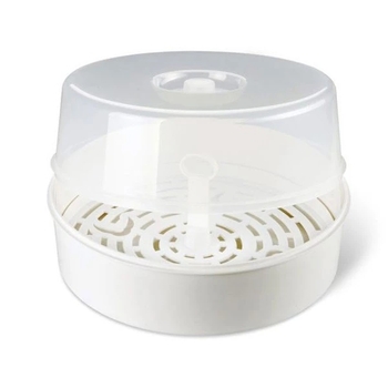 Паровий стерилізатор Reer для мікрохвильової печі, білий (3295.1/36184) - Pampik - 2