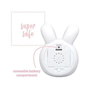 Ночник светодиодный Reer LumiLu Зайчик, 9.1х6.8х12.3 см, белый (52200/33155) - Pampik - 6