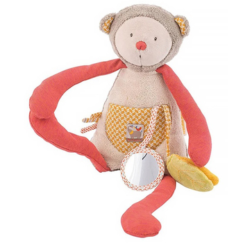 Игрушка мягкая Moulin Roty Активити Обезьяна (658061/20274) - Pampik - 3