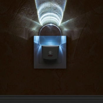 Нічник світлодіодний Reer з сутінковим сенсором, білий (5061/24759) - Pampik - 4