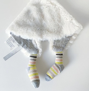 Мягкая игрушка Moulin Roty Комфортер, белый (663018/22138) - Pampik - 4