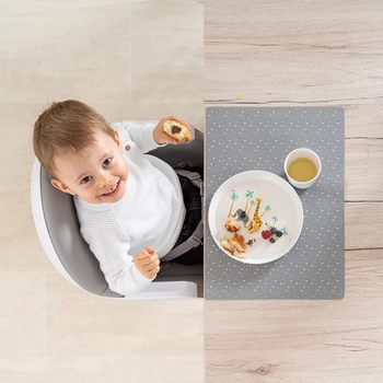 Килимок силіконовий Reer, 30х41,5 см, сірий (25021/34727) - Pampik - 3