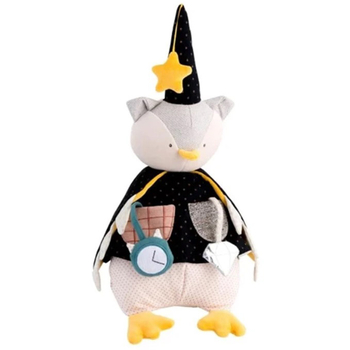 Игрушка мягкая Moulin Roty Активити Сова (664061/22179) - Pampik