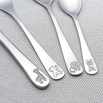 Дитячий набір столових приборів Reer, 4 шт. (22238/24764) - Pampik - 4