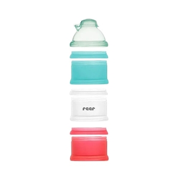 Контейнер для сухої суміші Reer, 3 відсіки, різнокольоровий (21012/32651) - Pampik