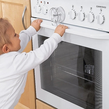 Блокатор дверцят духовки, пральної та посудомийної машини Reer, прозорий (7805.9/11173) - Pampik - 5