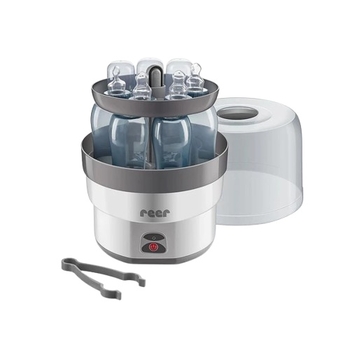 Паровий стерилізатор пляшечок Reer, білий (36030/21952) - Pampik