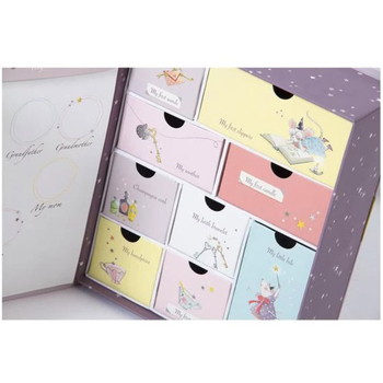 Коробка для аксессуаров новорожденного Moulin Roty, розовый (664111/22180) - Pampik - 3