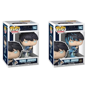 Набор игровых фигурок Funko Pop! Solo Leveling Сон Джинву w/CH (86843) - Pampik