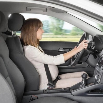 Ремень безопасности для беременных женщин Reer, 45х47 см, черный (88101/30024) - Pampik - 6