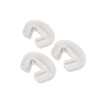 Дверний стопер Reer, 3 шт., білий (70059/30015) - Pampik - 2