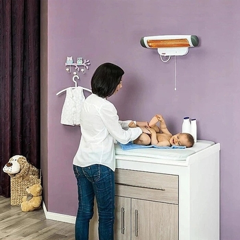 Лампа-обогреватель для младенцев Reer, белый (1926/12717) - Pampik - 8