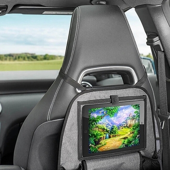 Чохол-органайзер для автомобіля 2в1 Reer, сірий (86051/29992) - Pampik - 4