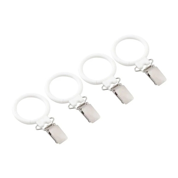 Кольца для фиксации одеяла Reer, 4 шт., белый (4589/9754) - Pampik