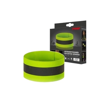 Светоотражающие ленты Reer MyBuddyGuard, 4 шт., салатовый (53185/37840) - Pampik