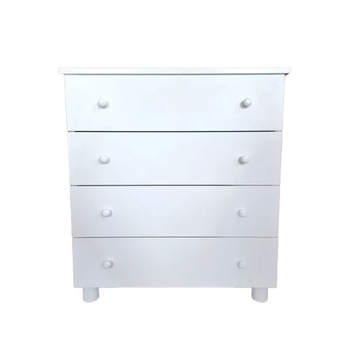 Комод NL Baby, 73x80х46 см, білий (3043/37885) - Pampik