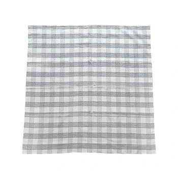 Пелюшка фланелева NL Baby, 80х80 см, біло-сірий (0020/38401) - Pampik - 2