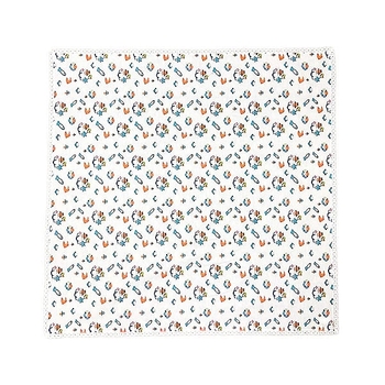 Пеленка фланелевая NL Baby Игрушки, 100х90 см, разноцветный (35134) - Pampik - 3